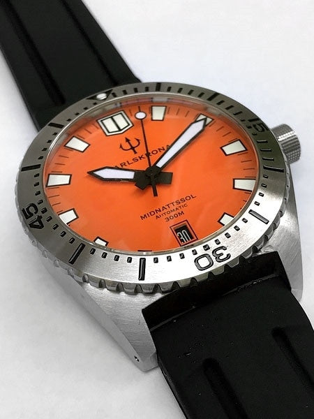 Karlskrona Midnattssol 300-Meter Automatic Dive Watch with 43mm Case #MID-OD