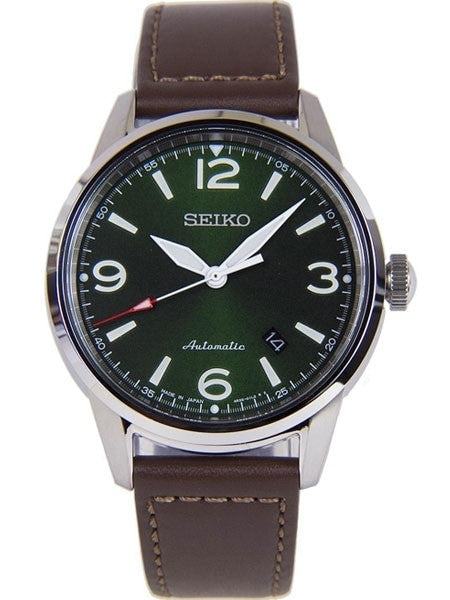 Seiko Presage Automatic Watch with 42mm Case and Green Dial #SRPB05J1