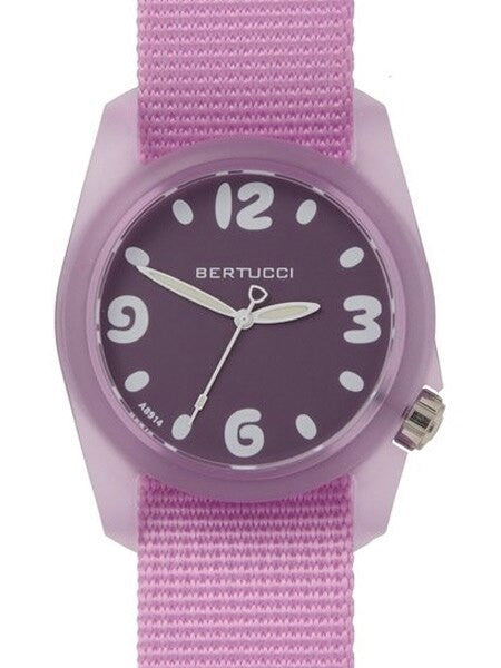 Bertucci Women's Comet Ultra Violet Resin Watch, Matching Nylon Strap and Dial - 11036