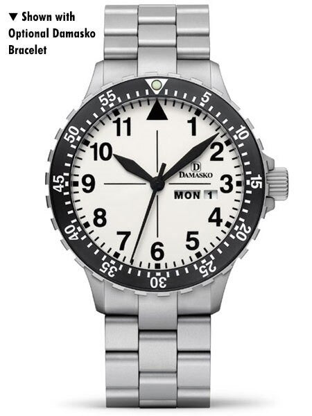 Damasko Swiss ETA Automatic with a Rotating 60-Minute Bezel and Fully Luminous Dial #DA47