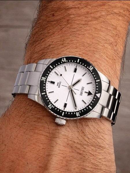 Collins SONAR Swiss Automatic, 300-M Dive Watch with 39.5mm Case and a Sapphire Crystal #CWC02
