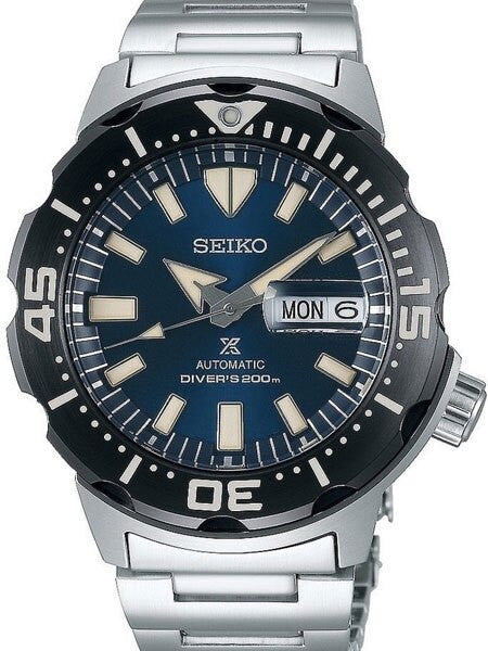 Seiko 2019 Monster Automatic with new Case and Bezel Design #SRPD25