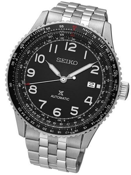 Seiko Prospex 23-Jewel, Automatic with Rotating Slide Rule Bezel #SRPB57J1