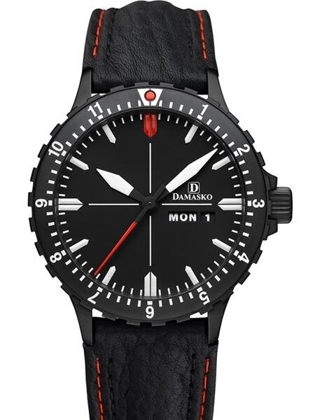 Damasko Swiss ETA Automatic with a Rotating 12-Hour Bezel and Stainless Steel Case #DA44BK