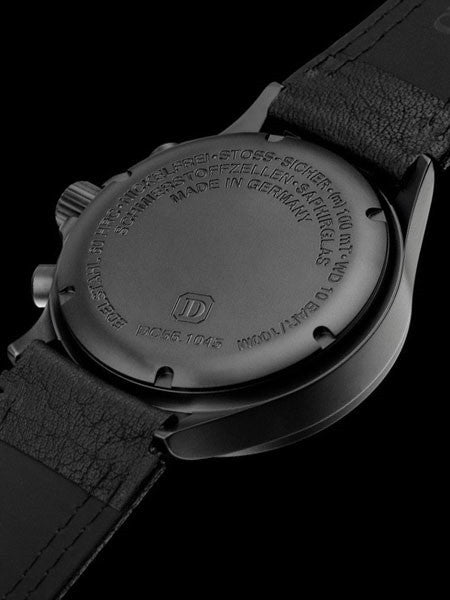 Damasko Swiss Valjoux 7750 Chronograph with a 60-Minute Stopwatch and 12-Hour Totalizer #DC56BK