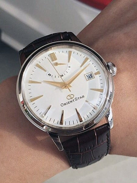 Orient Star Classic Automatic Dress Watch with Power Reserve, Domed Crystal #EL05005S