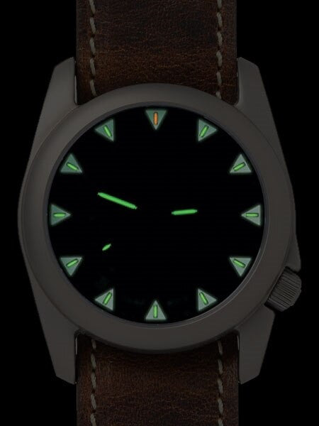 Bertucci A-4T Super Yankee Titanium Watch with Swiss Micro Tube Illumination #13482