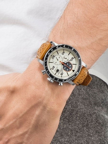 Citizen Eco-drive Chronograph Watch with 60-Minute Stopwatch #CA0641-16X