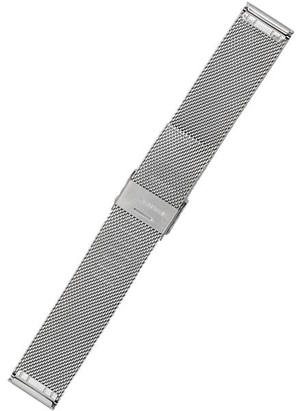 STAIB Polished Finish Milanaise Mesh Bracelet #ST-ST-2905-20806SBL (Straight End, 18mm)