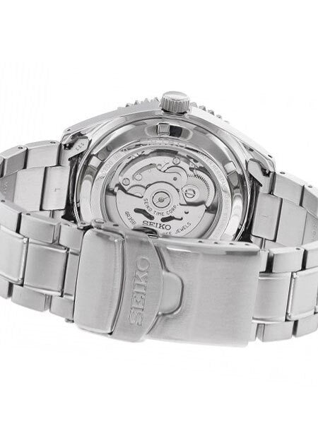 Seiko 5 Sports Automatic 23-Jewel Watch with Blue Dial and SS Bracelet #SRPB89K1