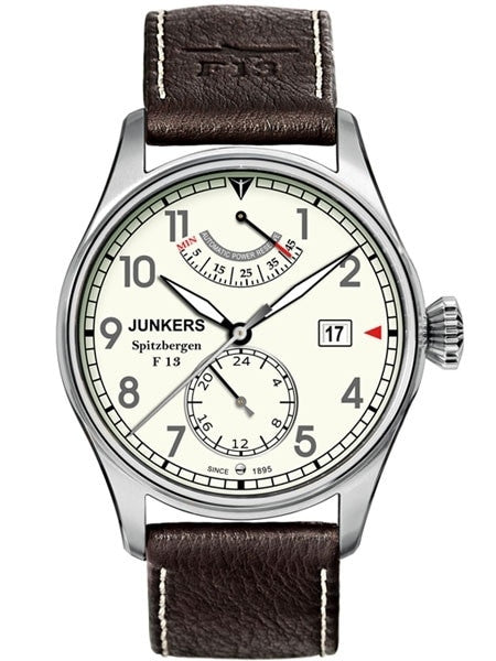 Junkers Spitzbergen F13, Power Resverve Automatic, Luminous Dial, Sapphire Crystal #6160-5