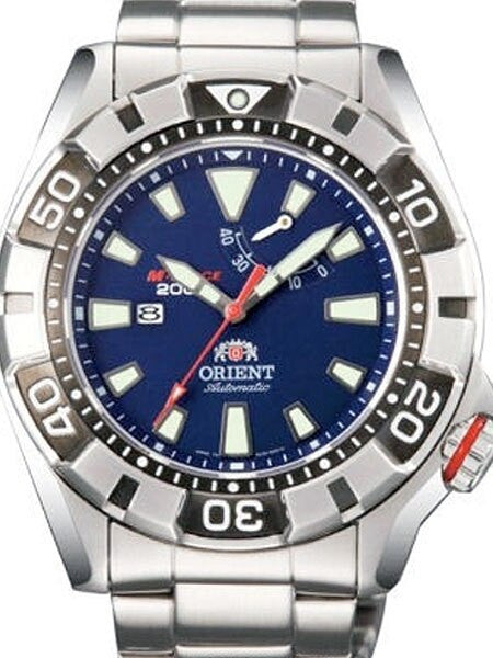 Orient M-Force Automatic Blue Dive Watch with Power Reserve Meter #SEL03001D