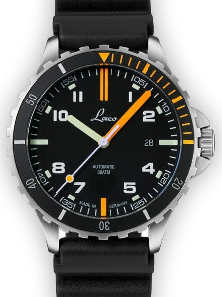 Laco Squad Mojave 300 Meter Dive Watch with a Double-Domed AR Sapphire Crystal #862109