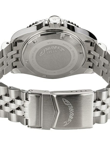 Scratch and Dent - Squale 300 meter Swiss Automatic GMT watch with Ceramic Bezel, AR Sapphire Crystal #1545GM-CER-VIN