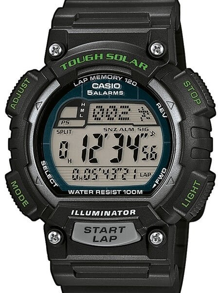 Casio Tough Solar-Light Powered Digital World Time Chronograph Alarm #STL-S100H-1AV