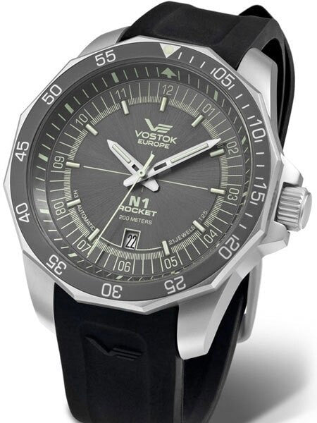 Vostok-Europe N1 Rocket Automatic Sport Dive Watch with Tritium Tube Illumination #2255149