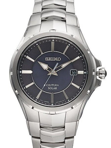 Seiko Coutura Solar Powered Watch with Sapphire Crystal #SNE411