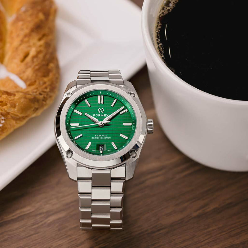 Formex Essence ThirtyNine Swiss Automatic Chronometer with Green Dial #0333-1-6600-100