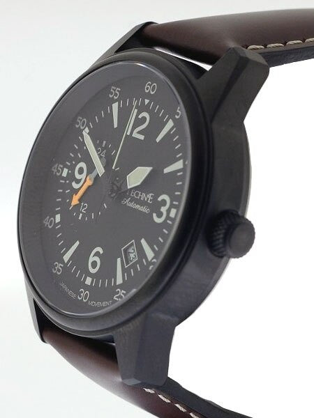 Techne Automatic 41mm Goshawk Aviator Watch with Anti-Reflective Sapphire Crystal  #411.152