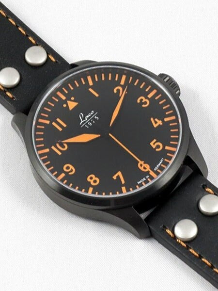 Laco Sorrento Type A Dial Automatic Pilot Watch with Sapphire Crystal #861965PVD