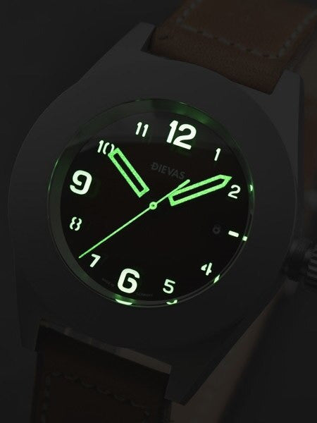 DIEVAS MG-1 Limited Edition Watch with Sapphire Crystal and 45mm Diameter Case