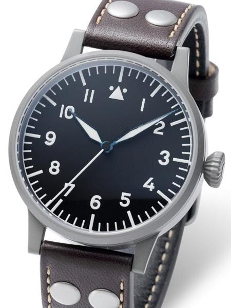 Scratch and Dent - Laco Munster Type A Dial Swiss Automatic Pilot Watch with Sapphire Crystal #861748 1