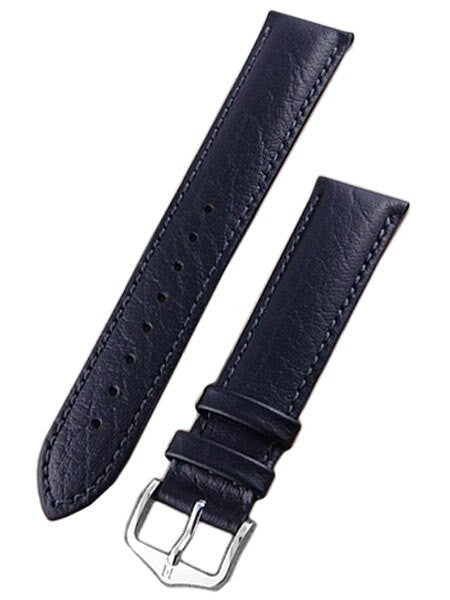 Hirsch Highland Black Textured Italian Calf Skin Watch Strap #043020-50