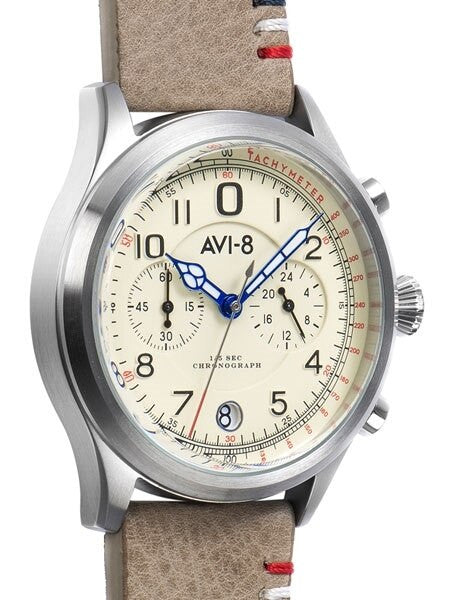 AVI-8 Flyboy Lafayfette Aviator Chronograph Watch #AV-4054-01