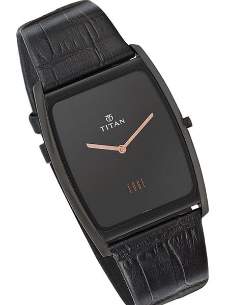 Titan Edge Dress Watch with Precision Quartz Movement and Sapphire Crystal #1596NL01
