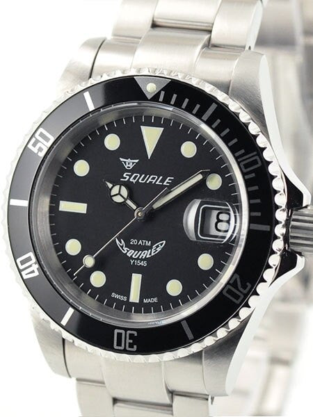 Squale 200 meter Maxi Swiss Automatic Dive watch with Sapphire Crystal #1545-M