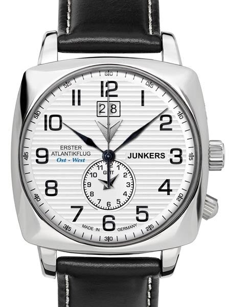 Junkers 1st Atlantic Flight Dual Time, Big Date Watch #6440-1