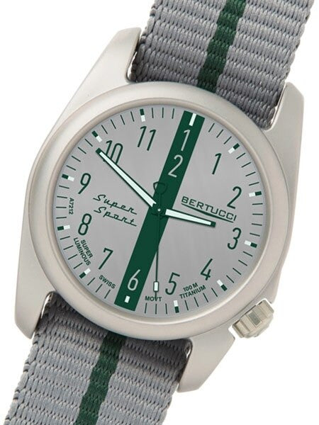 Bertucci A-2T Grey Dial Super Sport Titanium Watch with Sapphire Crystal #12064