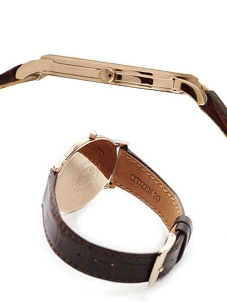 Citizen Stiletto Ultra-Thin Eco-Drive Dress Watch with Sapphire Crystal #AR1113-12B