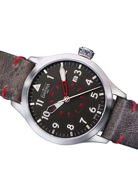 Davosa Swiss Automatic Neoteric Pilot Watch with Black Dial #16156556