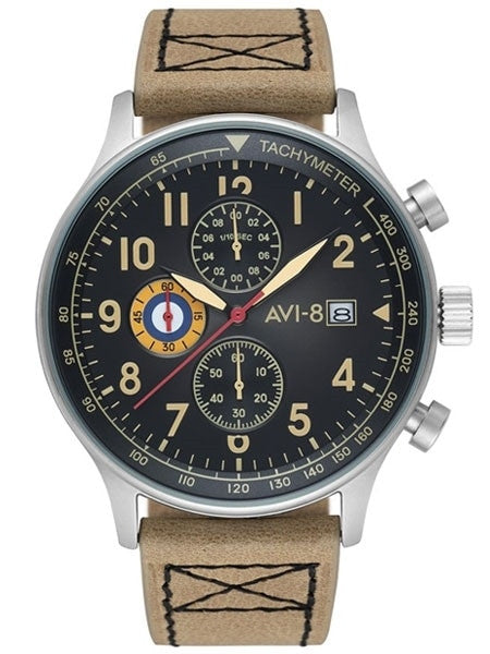 AVI-8 Hawker Hurricane Aviator Chronograph Watch #AV-4011-0J