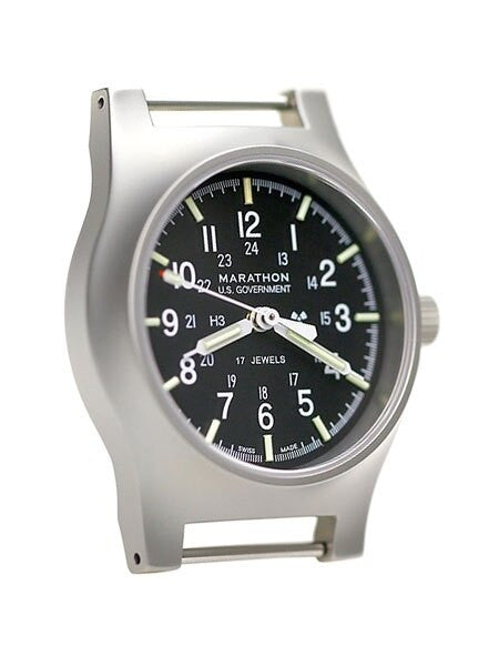 Marathon Mechanical Hand Winding General Purpose Watch with Tritium Illumination #WW194003SS