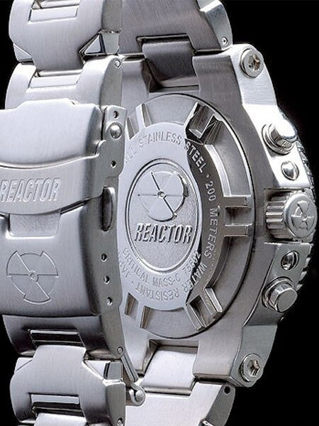 Reactor Critical Mass Chronograph Watch with SuperLuminova Illumination and Stainless Steel Case #75602