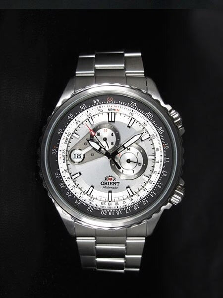 Orient Automatic Speedster Watch with Day and Date, 24-Hour Sub-Dial #ET0M001W