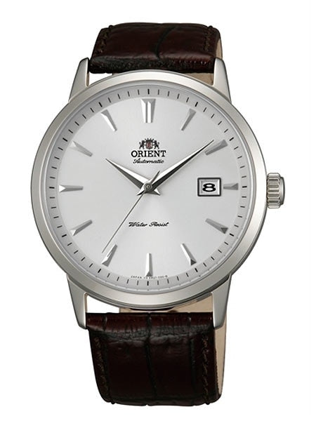 Orient Symphony Automatic Dress Watch with Silver Dial, Stainless Steel  Case #ER27007W