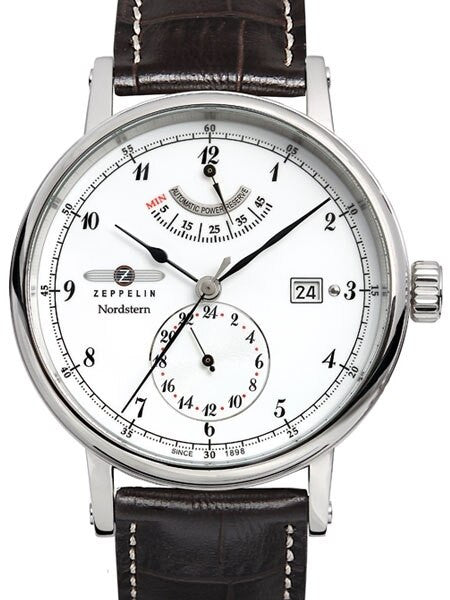 Graf Zeppelin Nordstern Automatic Watch with Power Reserve and