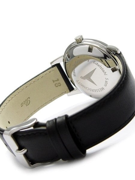 Messerschmitt Radiant Silver Dial Special Edition Quartz Dress Watch #KR200-SS