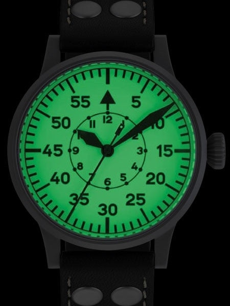 Laco Wien Pilot watch, Swiss Automatic, Type-B Luminous Dial #861893