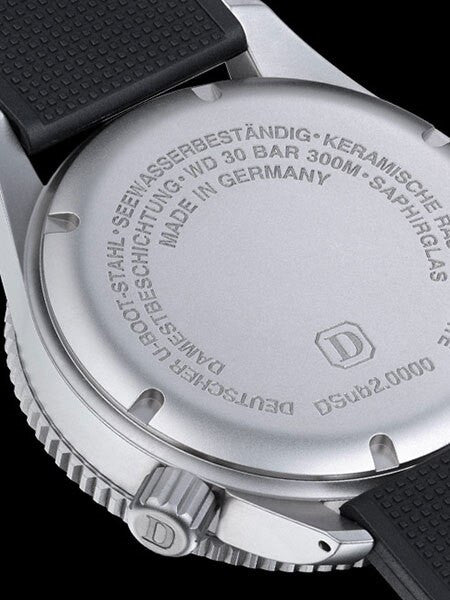 Damasko Swiss ETA Automatic 300 Meter Dive Watch with 43mm Submarine Steel Case #DSub2