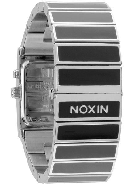 Nixon Rotolog Direct Drive Quartz Watch with Black Enamel Inlay