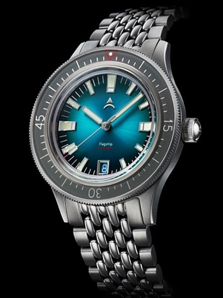 Axios Flagship 40 Victory 200-Meter Automatic Dive Watch with Box AR Sapphire Crystal #AX-03