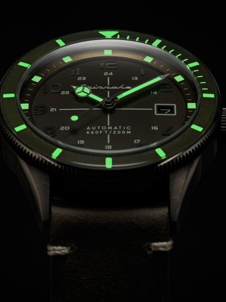 Spinnaker 43mm Cahill Automatic Dive Watch with Sapphire Crystal, Luminous Bezel #SP-5064-02