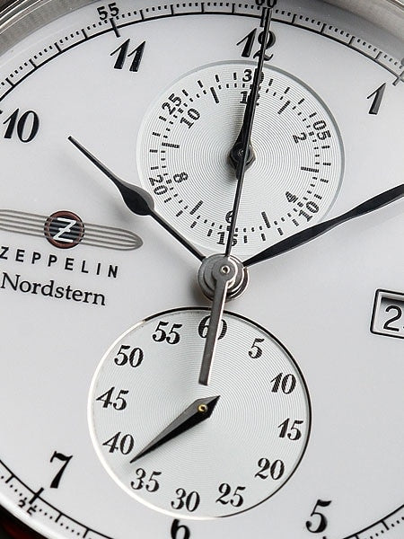 Graf Zeppelin Nordstern Series Two-Eye Swiss Quartz Chronograph #7578-1