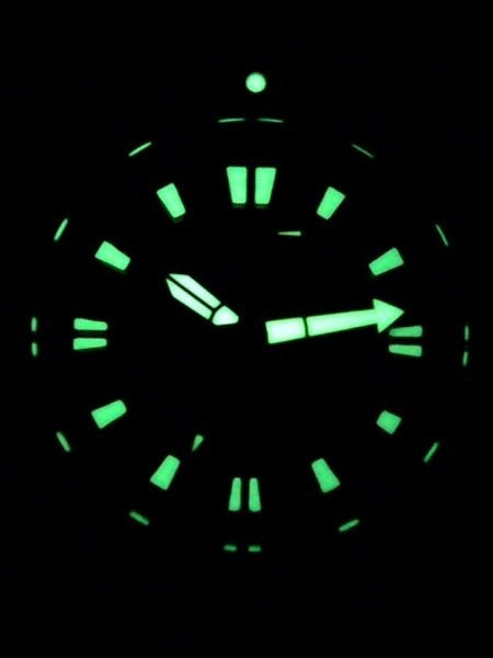 Orient M-Force Bravo Automatic Blue Dive Watch with Power Reserve Meter #EL0A002D
