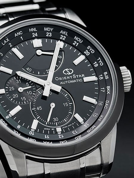 Orient Automatic World Toime Watch, Power Reserve, AR Sapphire