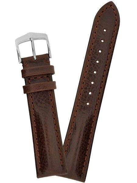 Hirsch Lucca Brown Tuscan Leather Watch Strap #049020-10